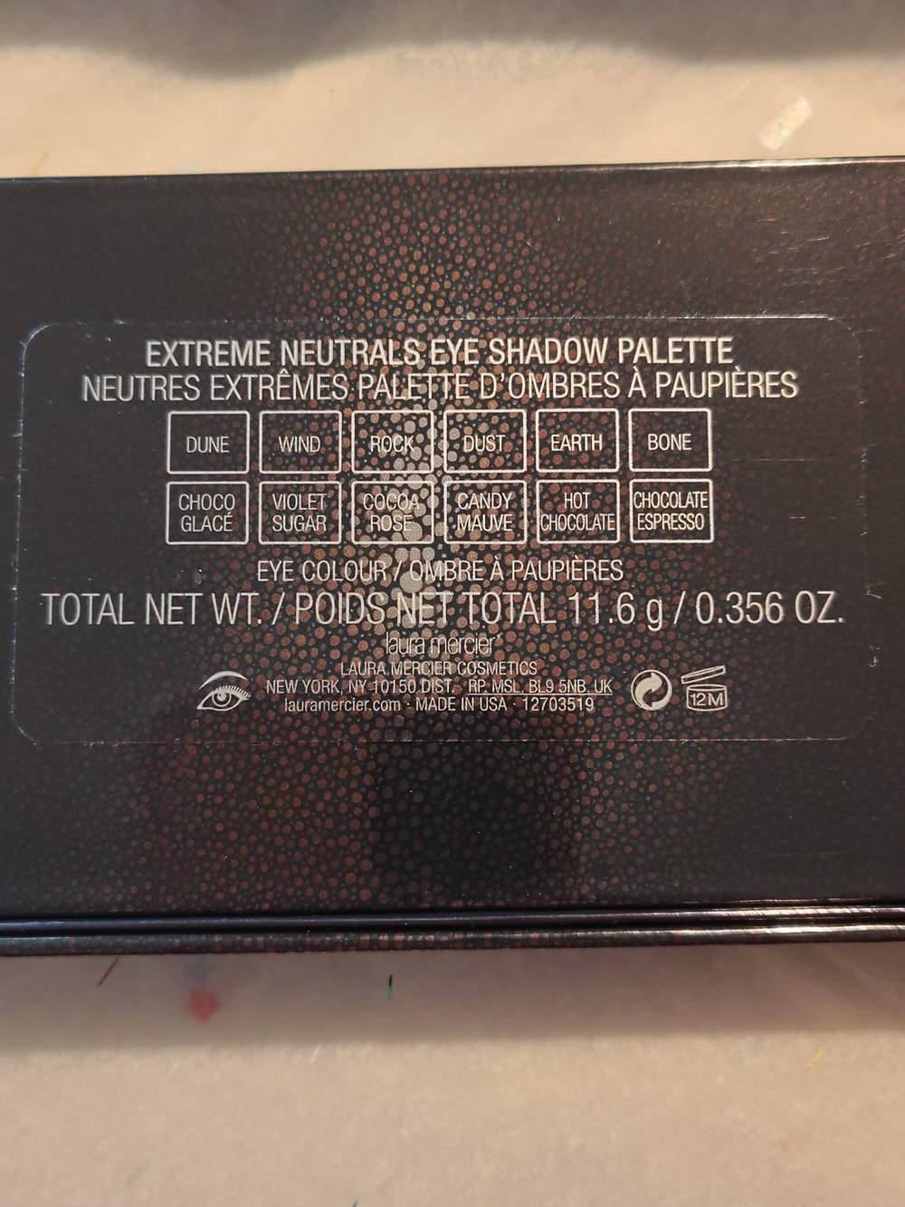 NIB LAURA MERCIER EXTREME NEUTRALS EYE SHADOW PALETTE - Picture 5 of 5